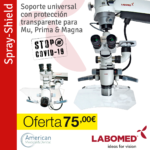 cubierta para microscopio