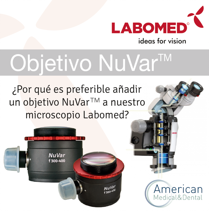 pegatina oveja Casa Objetivos para microscopio dental NuVar ™ - American M&D