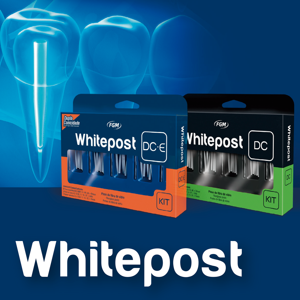 Whitepost, postes de fibra de vidrio de FGM