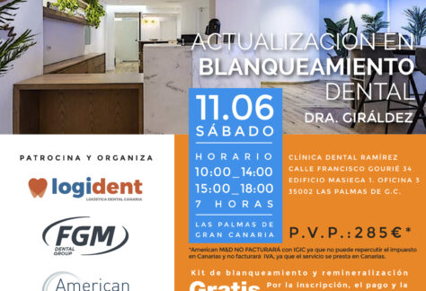 Curso Blanqueamiento dental en Gran Canaria
